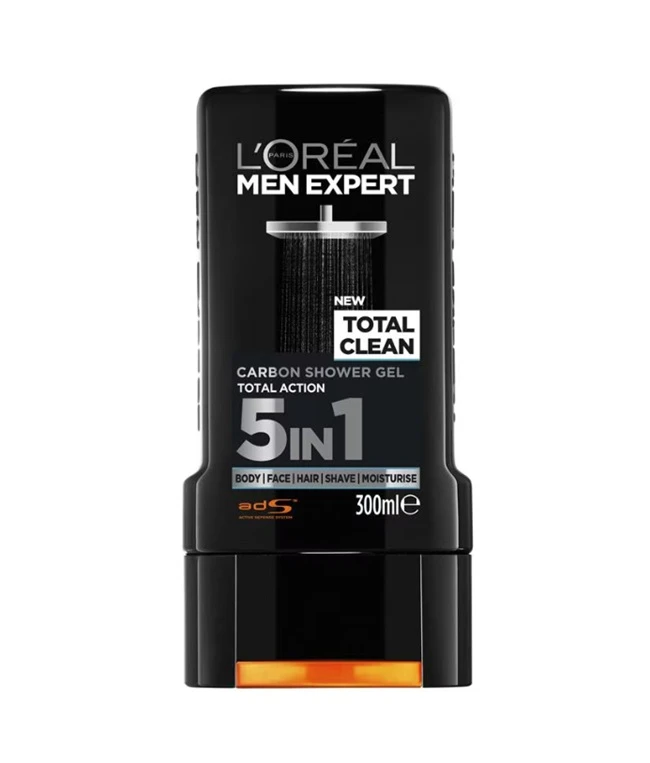 Gel de dus L'Oreal Men CARBON 5 in 1 400ml